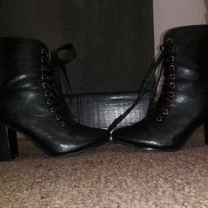 Black boots